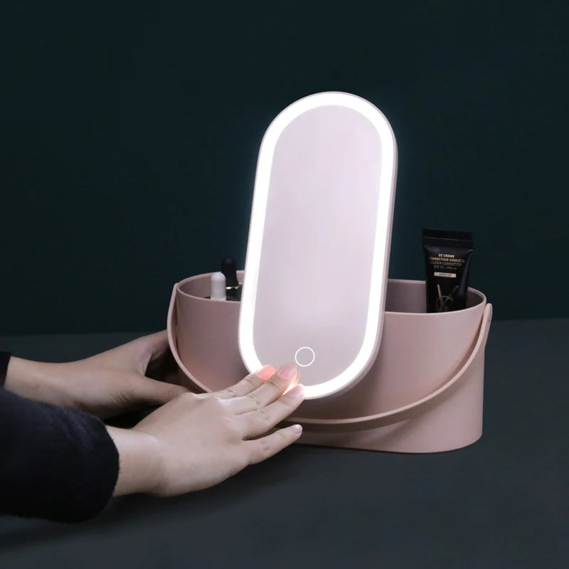 Makeup Box with mirror