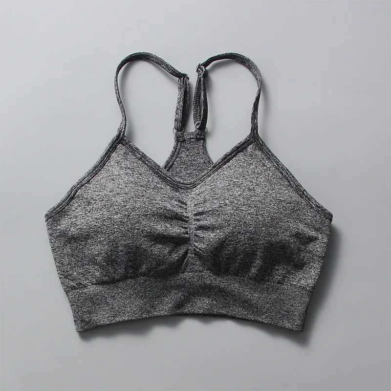 Graphite Sports Bra - Iridessa