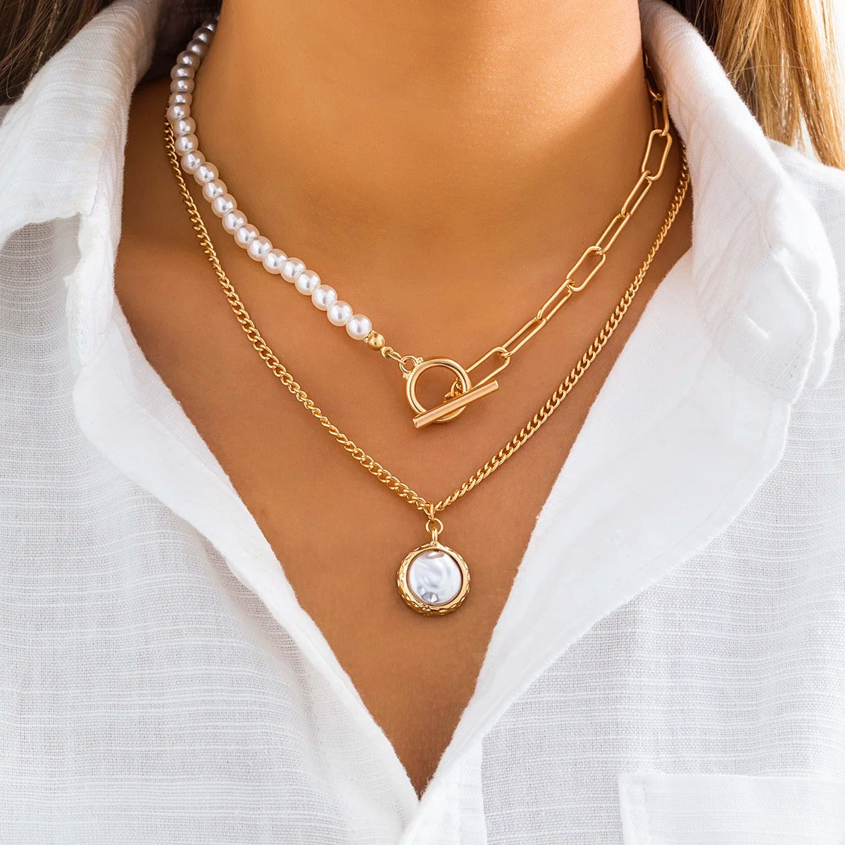 Iridessa Gold Necklace - Iridessa