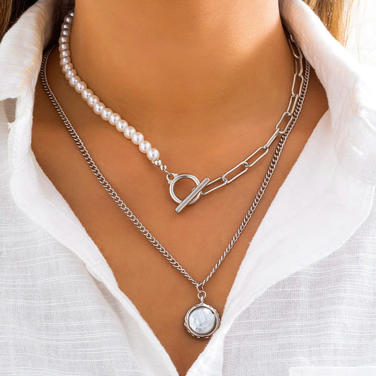 Iridessa Silver Necklace - Iridessa